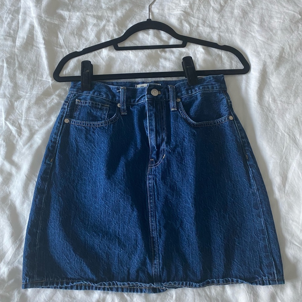 Denim skirt